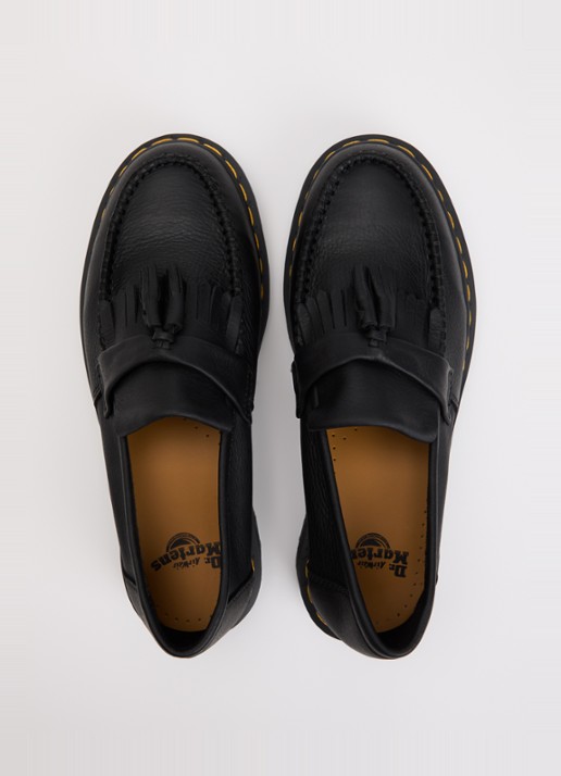 Dr. Martens Adrian loafer van leer - detail 2 zwart