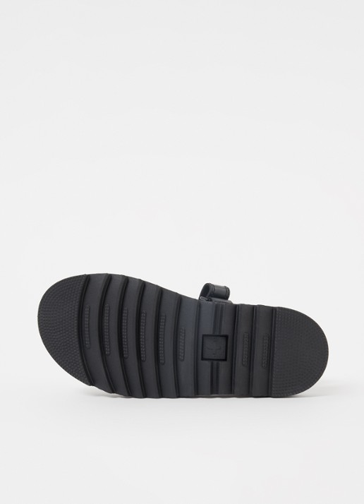 Dr. Martens Vossie sandaal van leer - detail 4 zwart