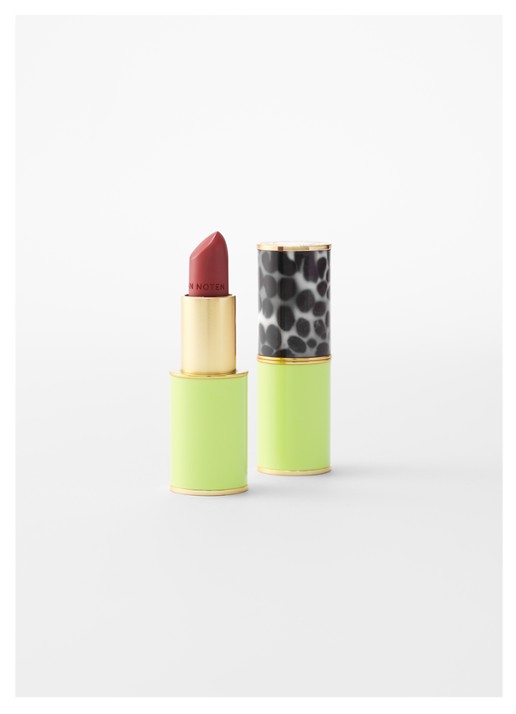 Dries Van Noten Lipstick Case - lege lipstick huls - voorkant 2 neon print