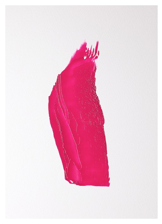 Dries Van Noten Lipstick Satin - navulling - voorkant 2 36 neon pink satin