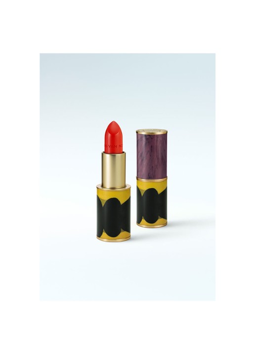 Dries Van Noten Lipstick Sheer - navulling - voorkant 4 06  abstract red sheer
