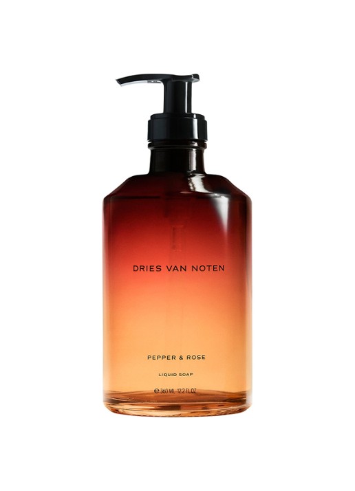 Dries Van Noten Liquid Soap Pepper & Rose - handzeep & douchegel - voorkant undefined