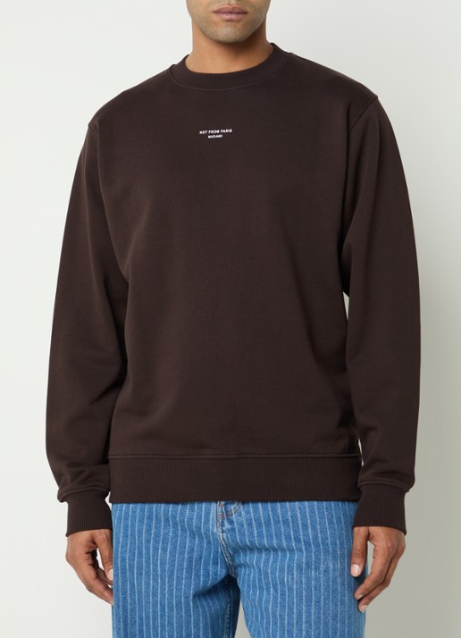 Drôle de Monsieur Sweater met print