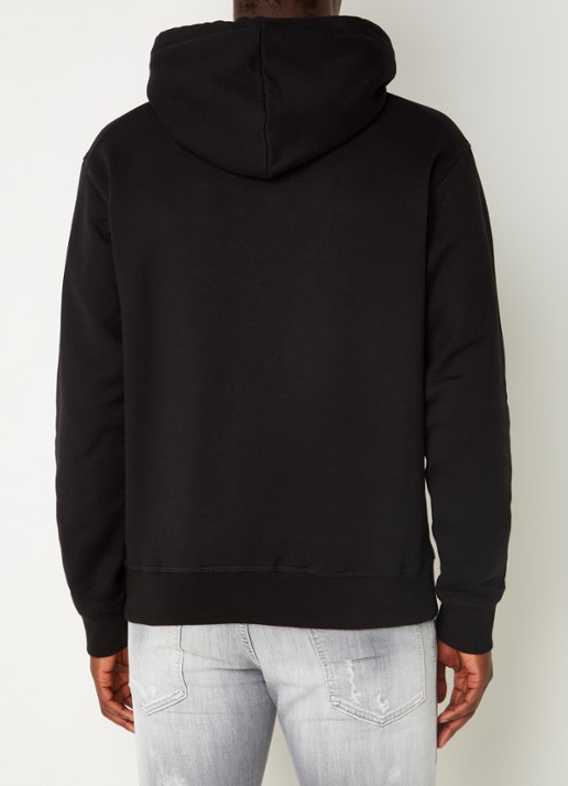 Dsquared2 Be Icon hoodie met logoprint - achterkant 6 zwart