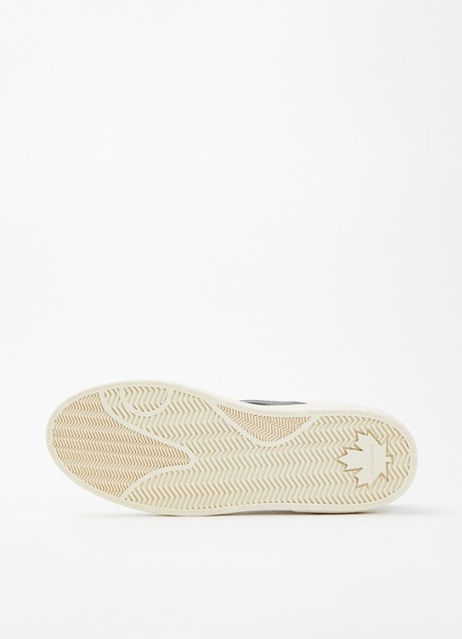 Dsquared2 Rider sneaker van kalfsleer - detail 4 wit