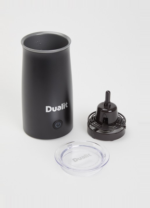 Dualit DMF1 melkopschuimer 200 ml - voorkant 2 zwart