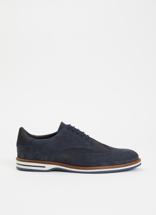 Dune London Barkings brogue van nubuck