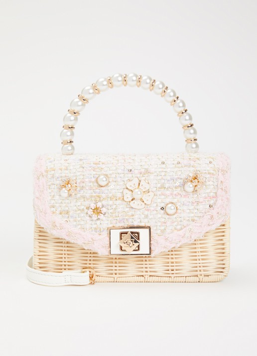 Dune London Blooms crossbodytas met afneembare schouderriem
