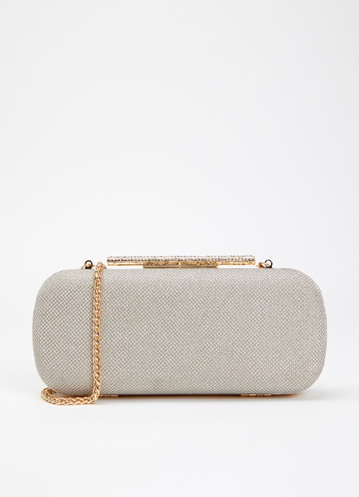 Dune London Body clutch van leer