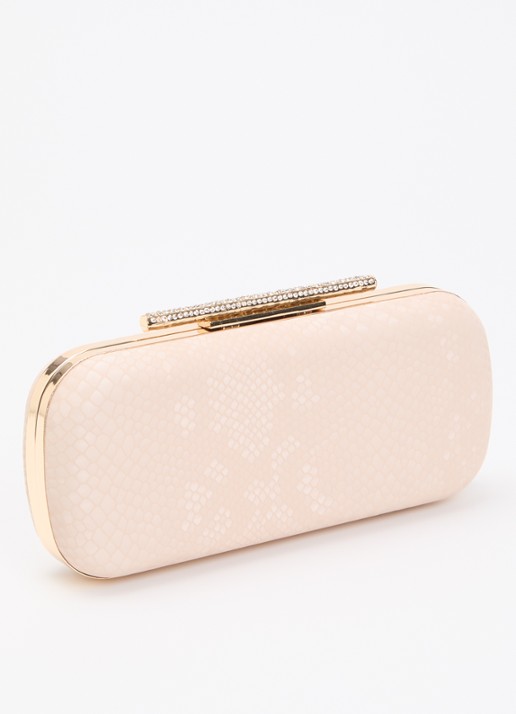 Dune London Body clutch - achterkant lichtroze