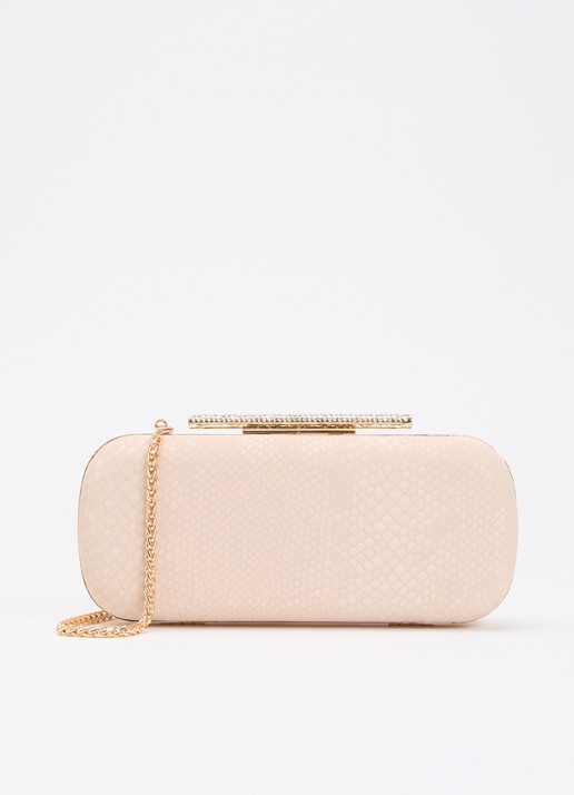 Dune London Body clutch - voorkant 2 lichtroze