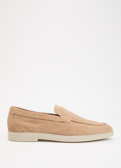 Dune London Boltman loafer van leer