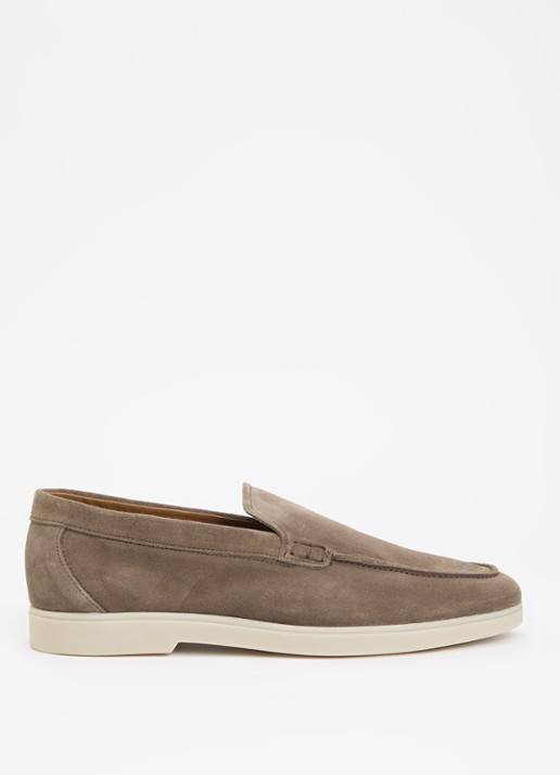 Dune London Boltman loafer van leer