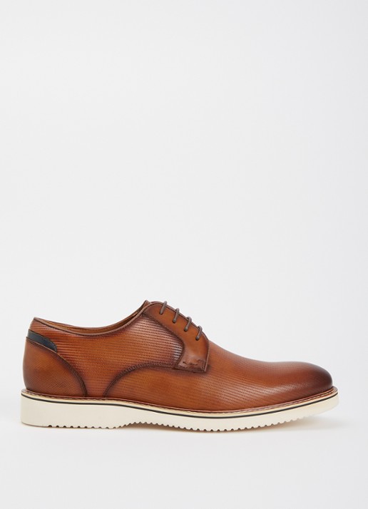 Dune London Brinny veterschoen van leer