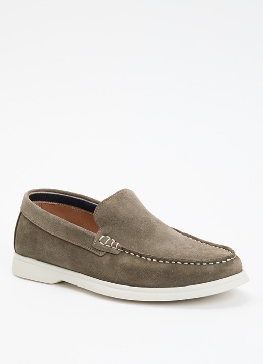 Dune London Buftonn loafer van suède