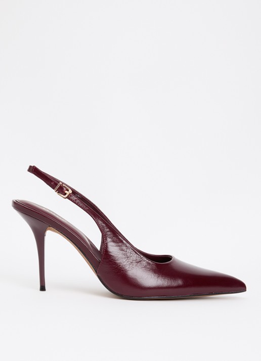 Dune London Cai slingback van leer
