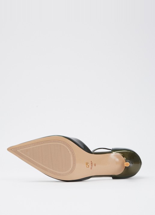 Dune London Calmness sandalette - detail 4 groen