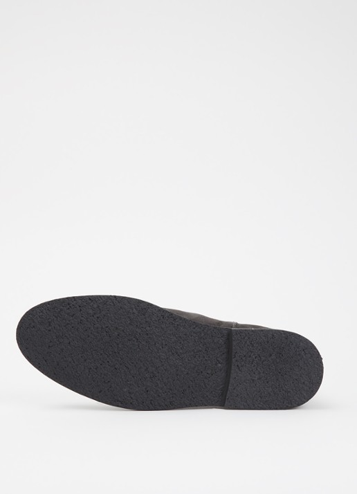 Dune London Cashy chelsea boot van suède - detail 2 grijs