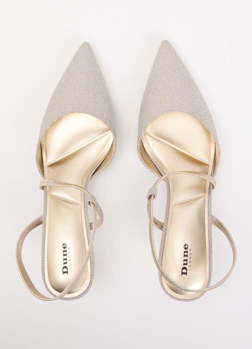 Dune London Charming slingback - detail 3 goud