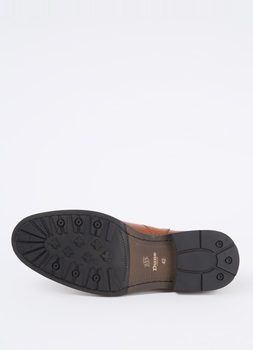 Dune London Chorleys chelsea boot van leer  - detail 2 bruin