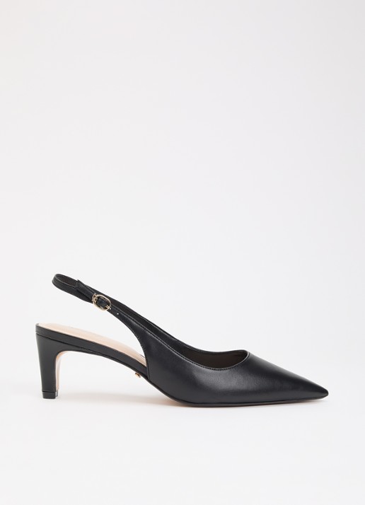 Dune London Connection slingback van leer