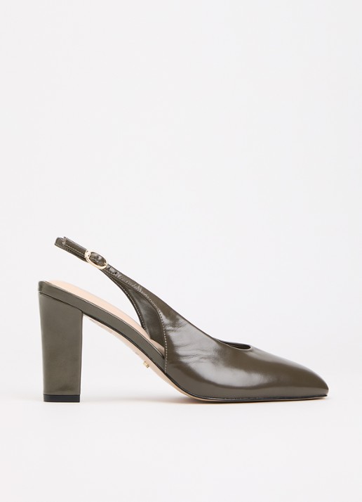 Dune London Defining slingback van leer