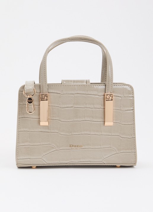 Dune London Dinkeydenbey handtas met afneembare schouderriem
