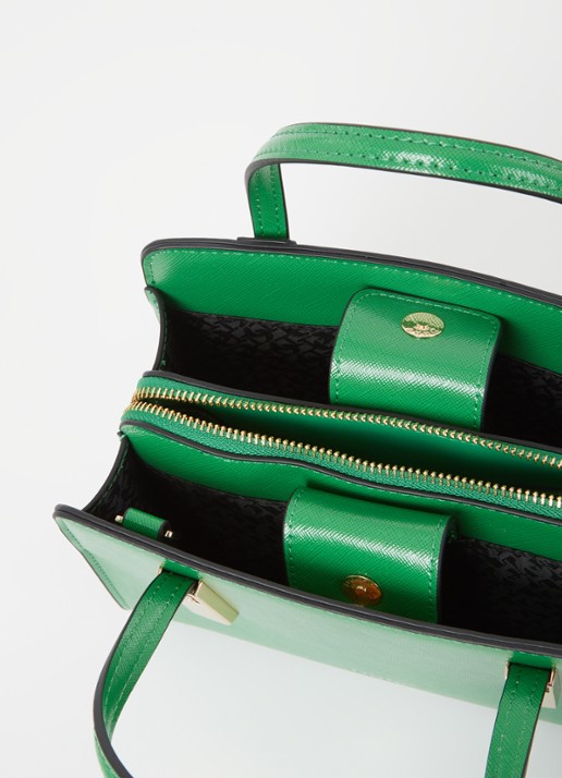 Dune London Dinkydenbeigh handtas met afneembare schouderriem  - detail 3 groen