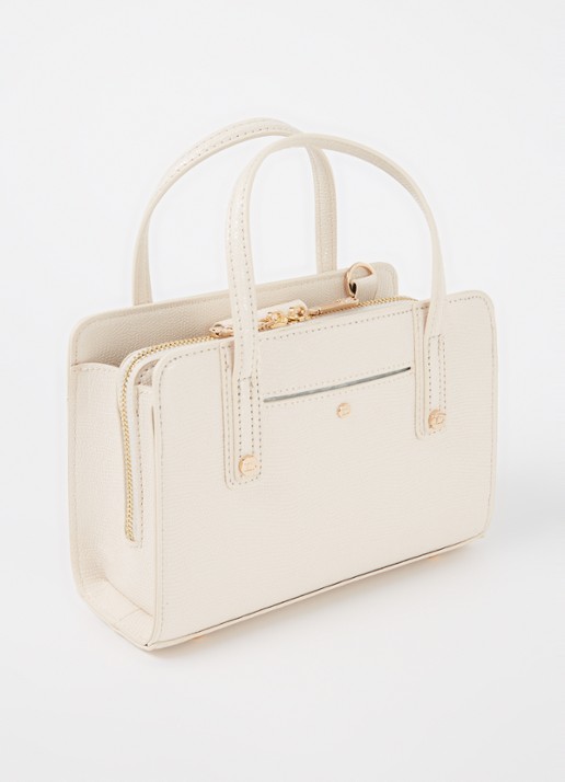 Dune London Dinkydenbeigh handtas met afneembare schouderriem  - achterkant beige