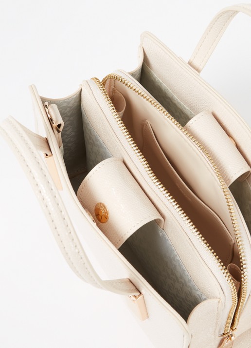 Dune London Dinkydenbeigh handtas met afneembare schouderriem  - detail 3 beige
