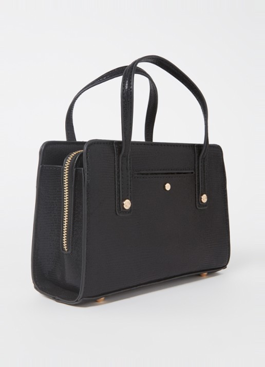 Dune London Dinkydenbeigh handtas met afneembare schouderriem  - achterkant 4 bruin