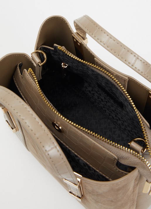 Dune London Dinkydorry handtas met afneembare schouderriem - detail 2 beige