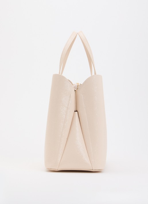 Dune London Dorry schoudertas met afneembare schouderriem - detail 2 creme