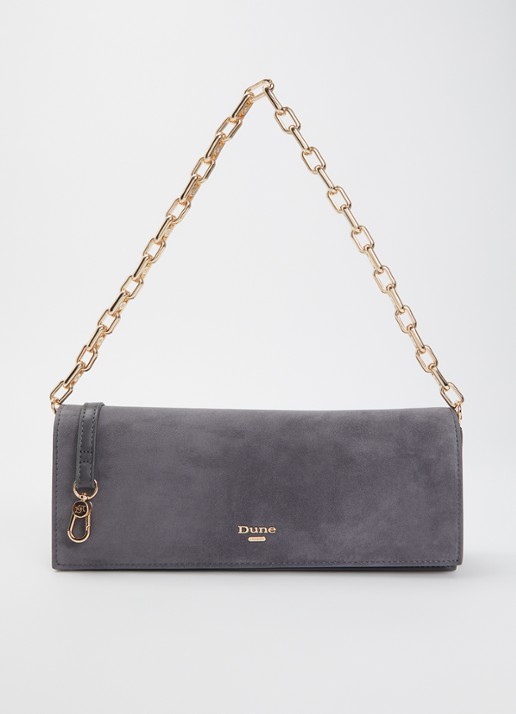 Dune London East To West Long clutch  - voorkant 4 grijs