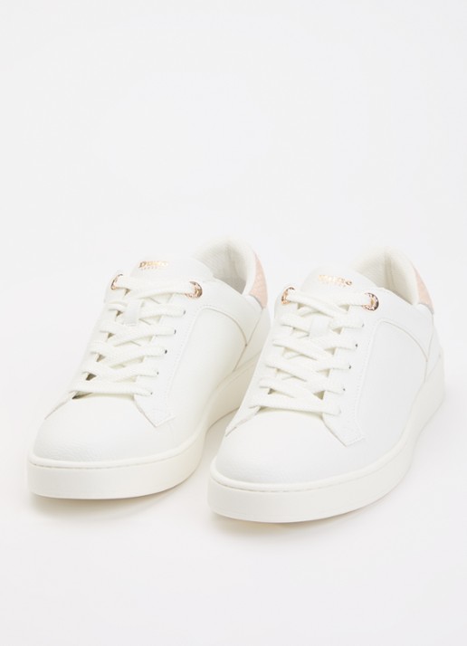 Dune London Emba sneaker  - detail wit