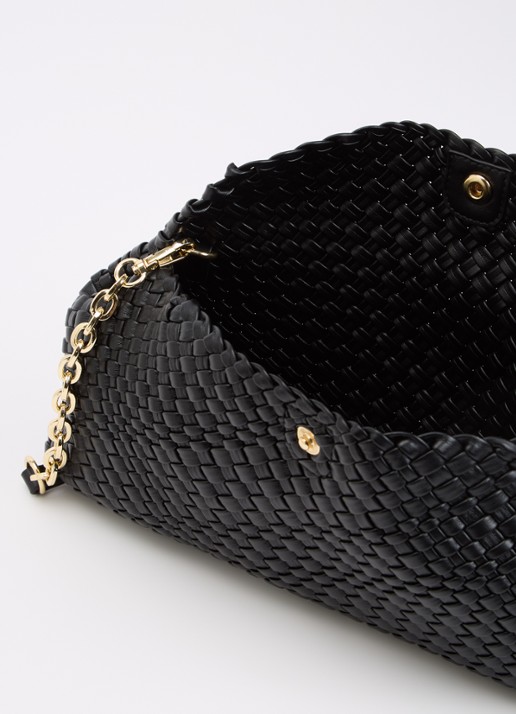 Dune London Encourage crossbodytas met afneembare schouderriem - detail 3 zwart
