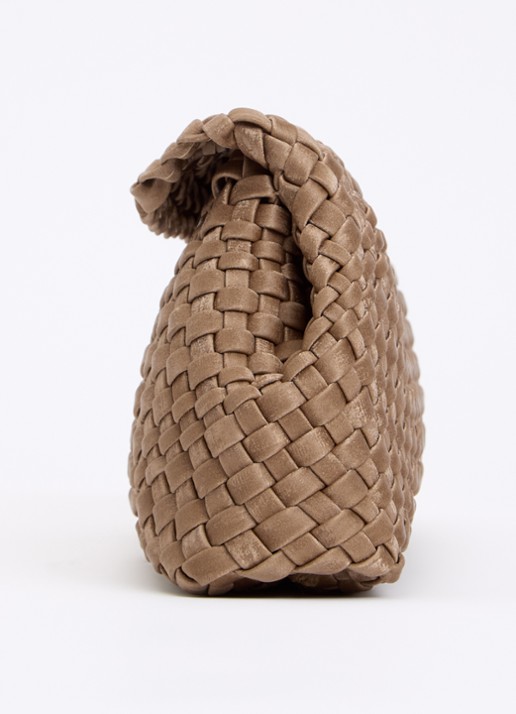 Dune London Encourage crossbodytas met afneembare schouderriem - detail 2 lichtbruin