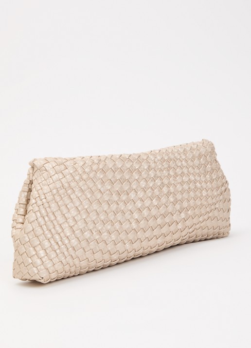 Dune London Encourage crossbodytas met afneembare schouderriem - achterkant 4 creme