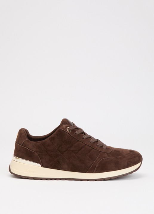 Dune London Evelie sneaker met quilt patroon