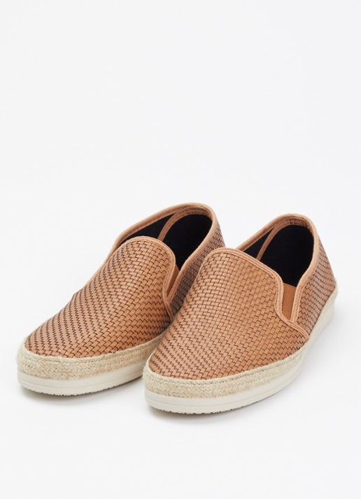 Dune London Fabbien espadrille van canvas - detail 3 bruin