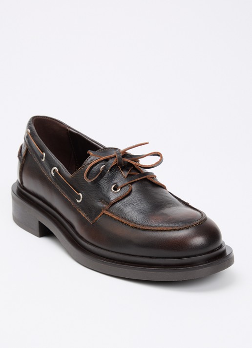 Dune London Giigee bootschoen van leer