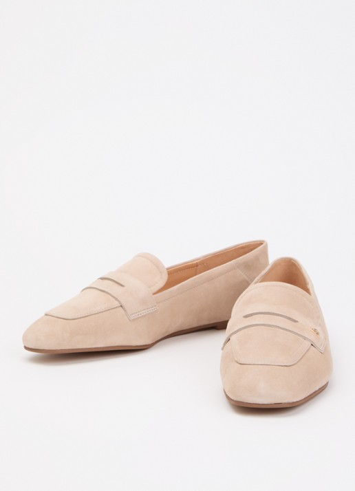Dune London Glances loafer van leer - detail 3 beige