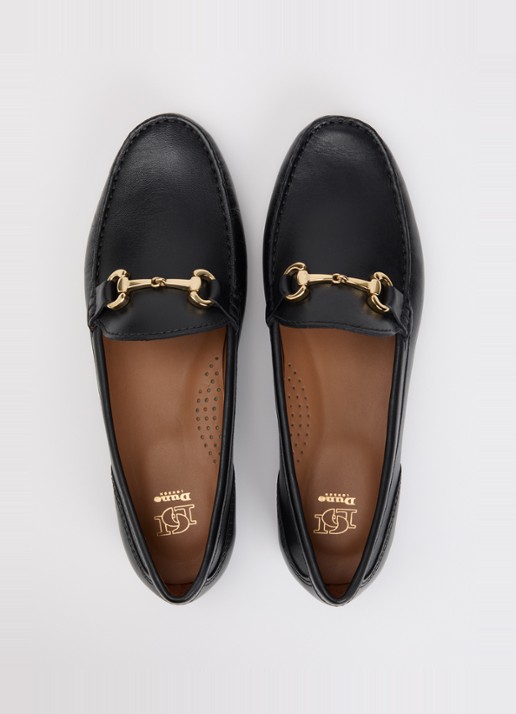 Dune London Glena loafer - detail 3 diepzwart