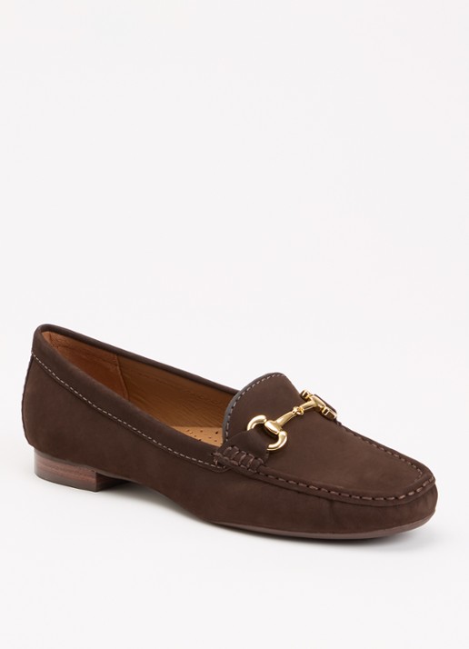 Dune London Glenniee loafer van suède
