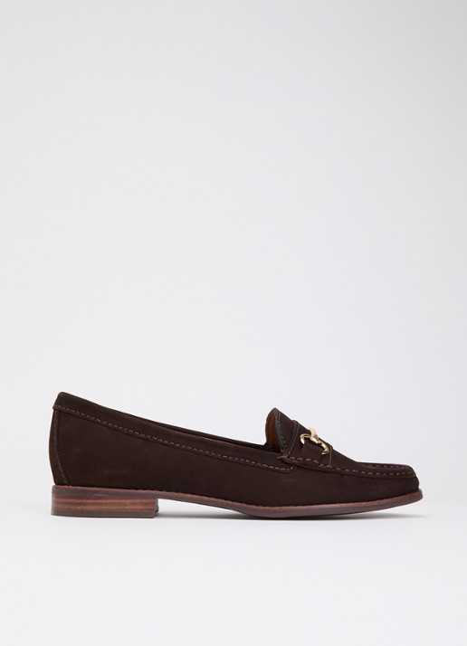 Dune London Glenny loafer van leer