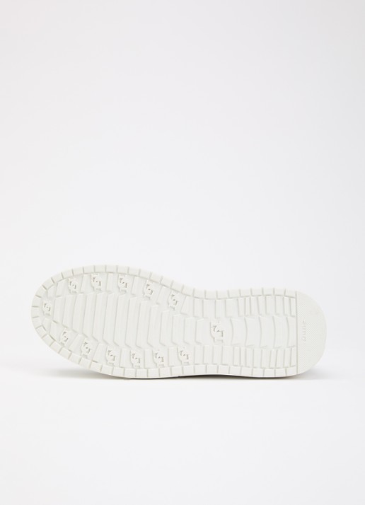 Dune London Glide loafer van leer - detail 5 olijfgroen