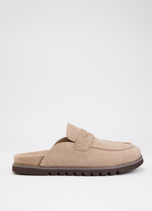 Dune London Goldens clog