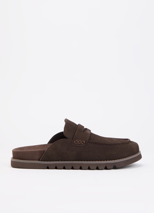 Dune London Goldens clog