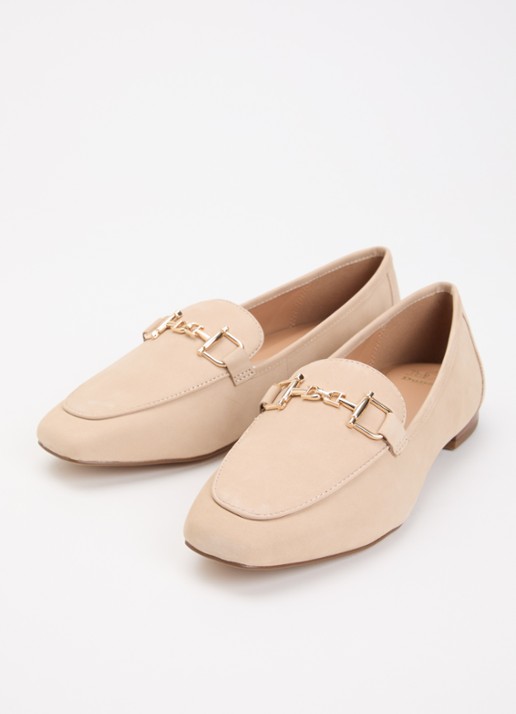 Dune London Grained loafer - detail 3 beige
