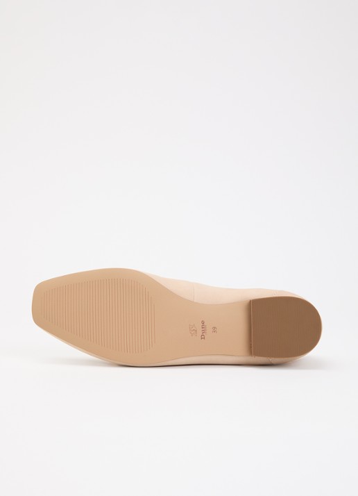 Dune London Grained loafer - detail 5 beige